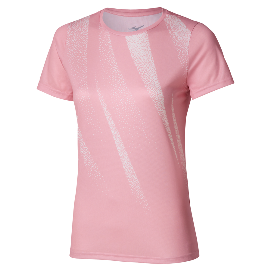 Mizuno Core Graphic tee Bleached Mauve